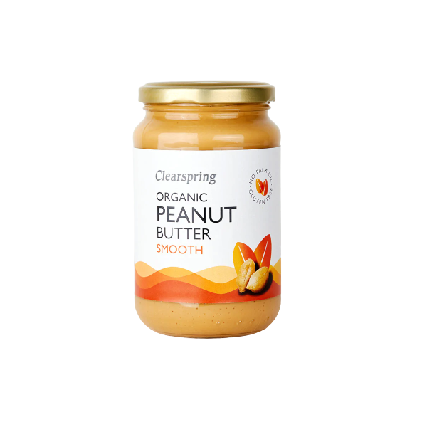 Beurre de Cacahuètes Smooth 350g - Clearspring