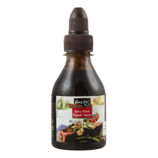 Spicy black pepper sauce, 200ml - Exotic Food
