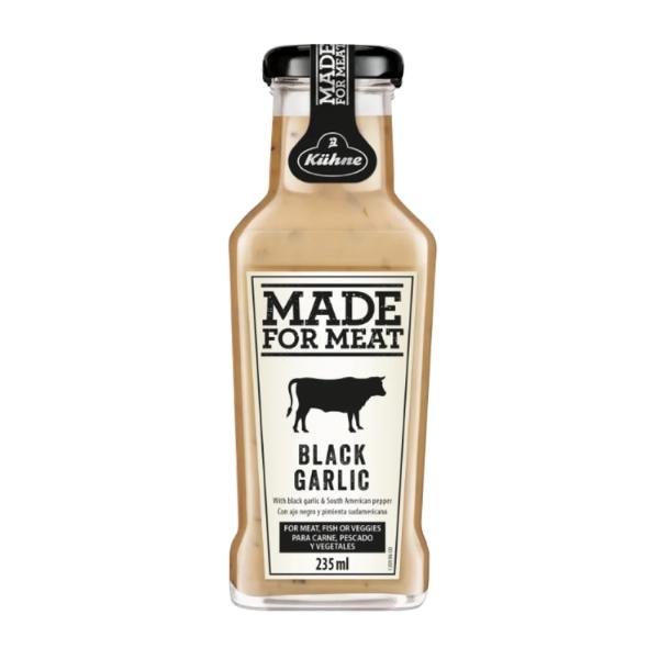Sauce à l'ail noir Black Garlic style, 235ml - KÜHNE