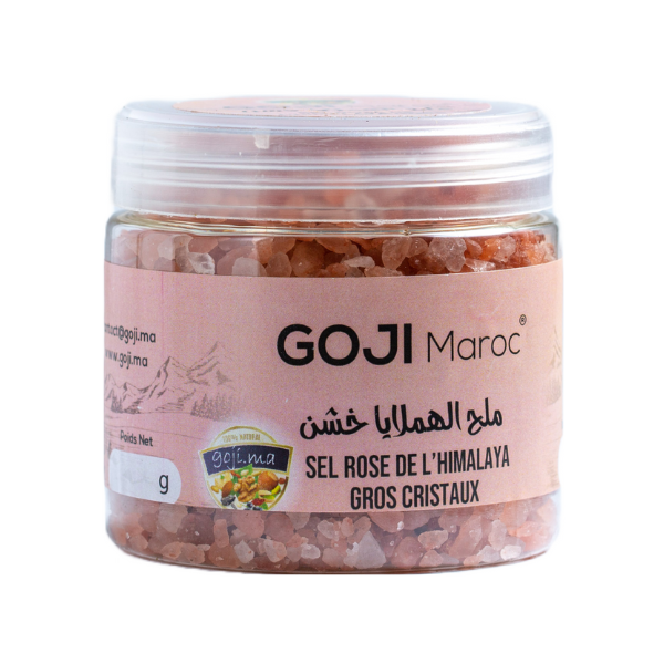 Sel rose de l'Himalaya gros grains – GOJI MAROC