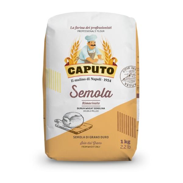 Semola REMACINATA, 1kg - MULINO CAPUTO