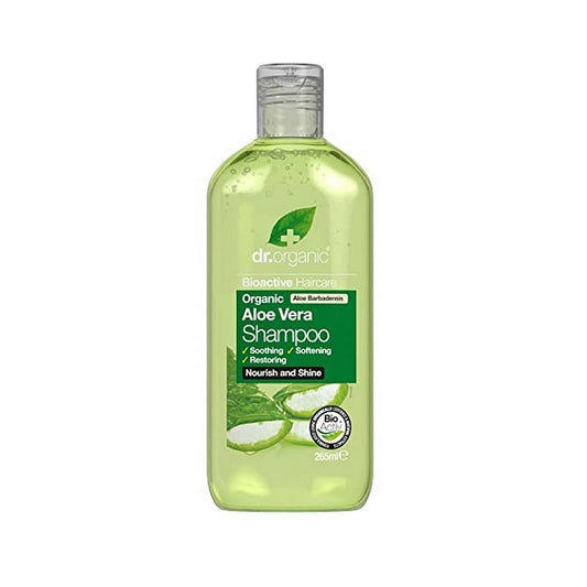 Shampoing à Aloe vera, 265ml - Dr. Organic