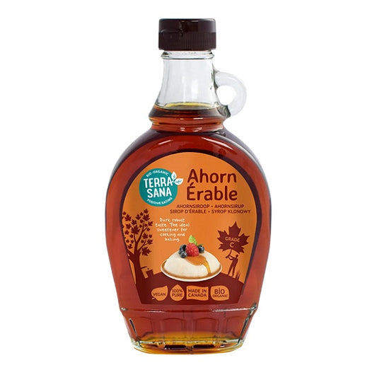 Sirop d'érable 100% Grade C, 250ml - TERRASANA