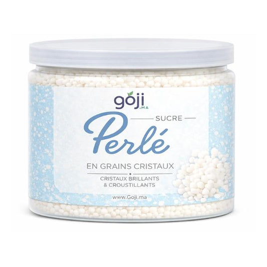 Sucre perlé en grains cristaux - GOJI.MA