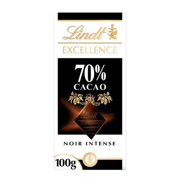 Tablette EXCELLENCE Noir intense à 70% Cacao - LINDT