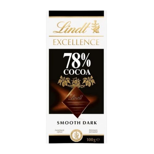 Tablette EXCELLENCE Smooth dark à 78% Cacao - LINDT