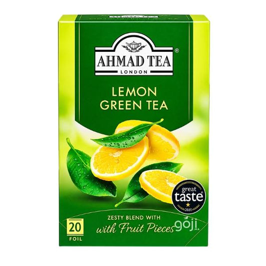 Thé Vert au Citron, 20 sachets - AHMAD TEA