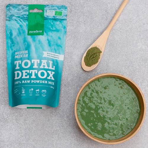 Total Detox Mix 2.0 en poudre, 250g - PURASANA