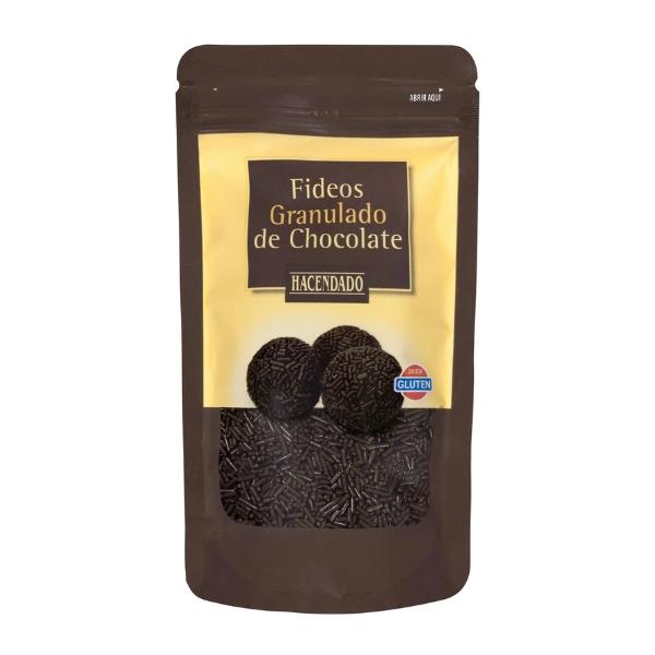 Vermicelles de chocolat noir, 100g - HACENDADO