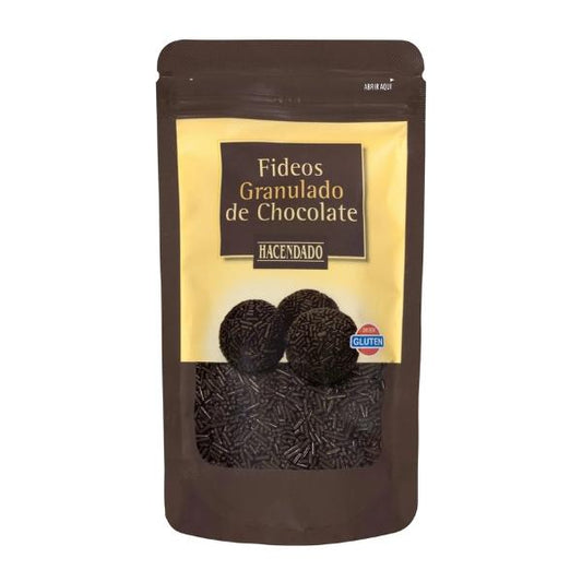 Vermicelles de chocolat noir, 100g - HACENDADO