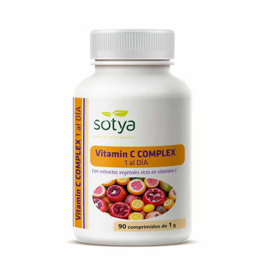 Vitamines C Complexe, 90 Comprimés - SOTYA