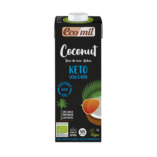 Lait de Coco Nature Keto, 1L Low Carb - ECOMIL