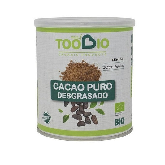 Cacao en poudre 100% sans sucre, sans gluten - TOOBIO