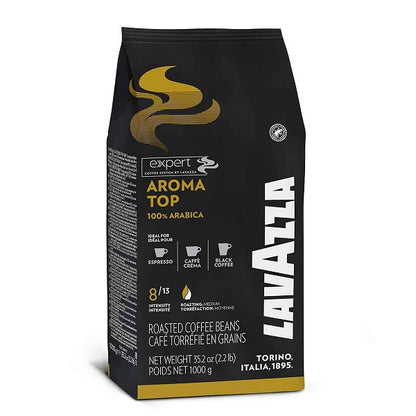Café en grains AROMA TOP, 1Kg  (8/13) – LavAzza