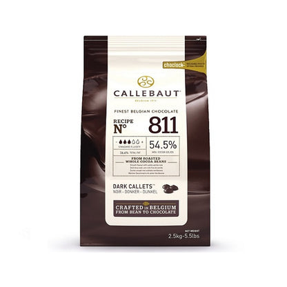 Chocolat de Couverture Noir Belge 54.5% - CALLEBAUT