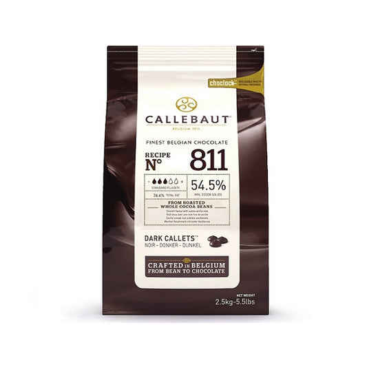 Chocolat de Couverture Noir Belge 54.5% - CALLEBAUT