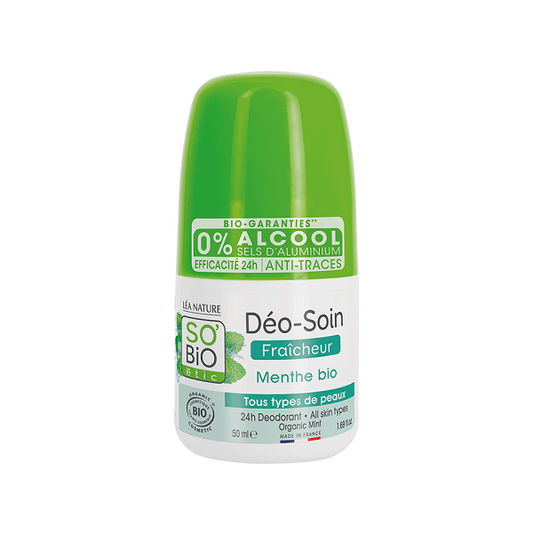 Déo-Soin Fraîcheur Menthe 50ml -  So' Bio ETIC