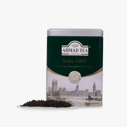 Thé noir au goût de bergamote Earl Grey, 100g - Ahmad Tea