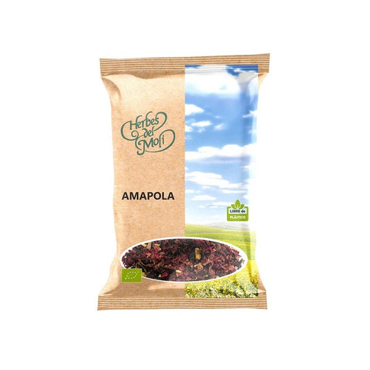 Pétales de pavot bio 20gr- Amapola - Herbes del moli