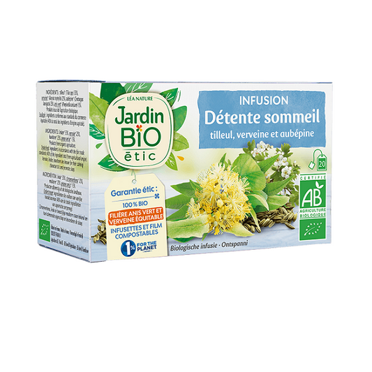 Infusion détente et sommeil -  JARDIN BIO