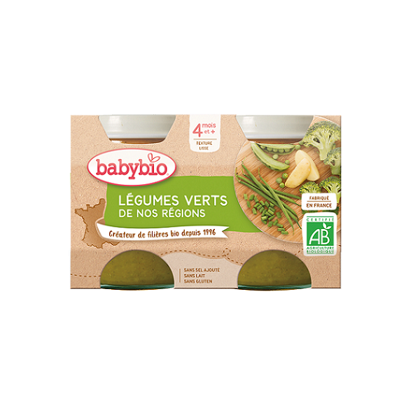 Purée de Légumes verts de nos régions - Babybio