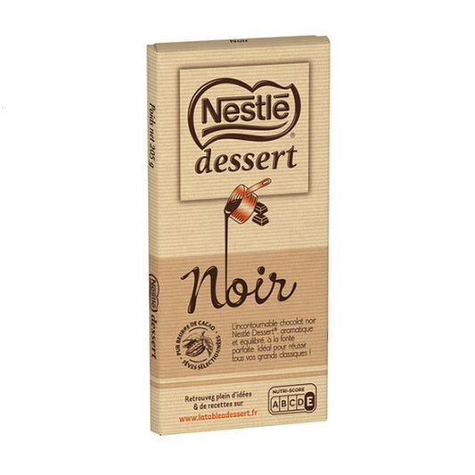 Chocolat dessert noir à 52% de cacao - Nestlé