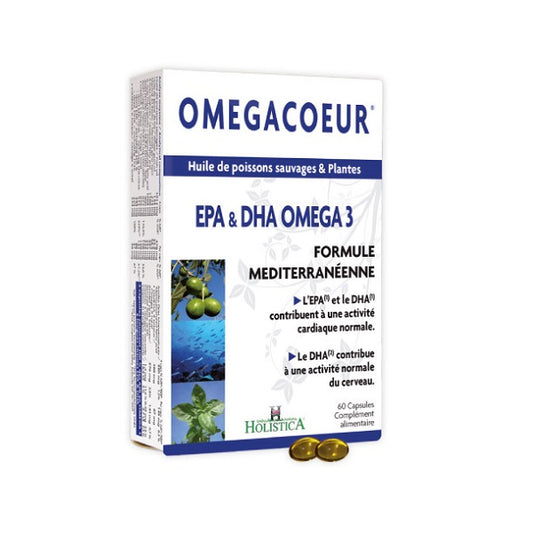 OmegaCoeur, 60 Capsules - HOLISTICA
