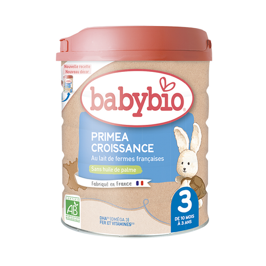 Lait Infantile Primea Croissance 3ème Âge 800g - Babybio