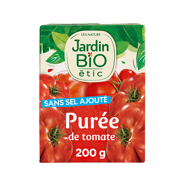 Purée de tomate bio, 200g - Jardin bio