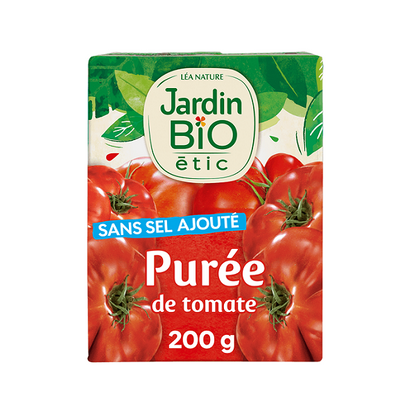 Purée de tomate bio, 200g - Jardin bio