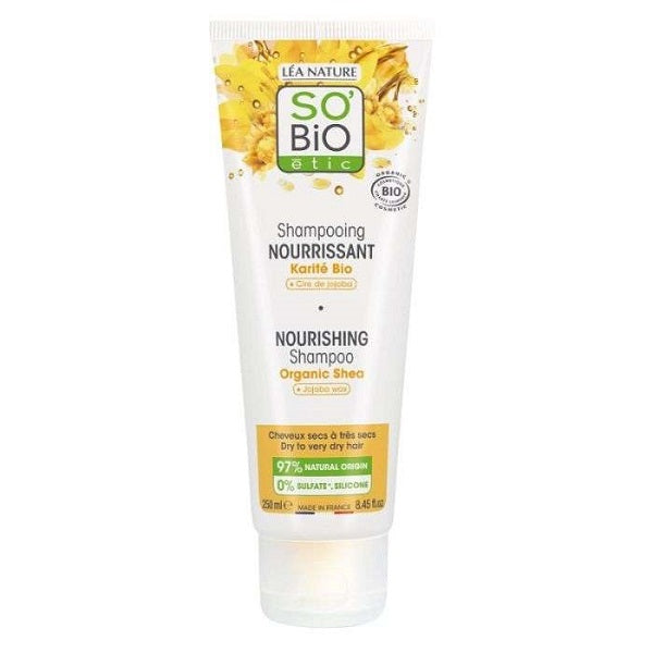 Shampoing Cheveux nourris Karité 250 ml - So' Bio ETIC