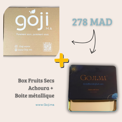 Box Fruits Secs Achoura – 16 Saveurs Artisanales