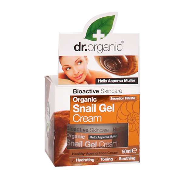 Crème de visage au Gel d'escargot - Dr. Organic