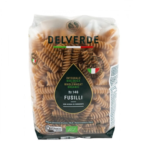 Pâtes Fusilli de semoule de blé Intégrale Bio No 146 - Delverde FUSILLIS