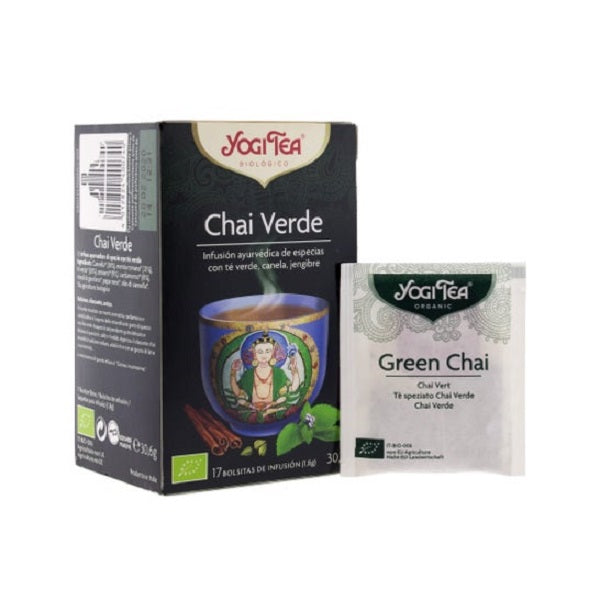 THÉ CHAÏ VERT 17 SACHETS YOGI TEA