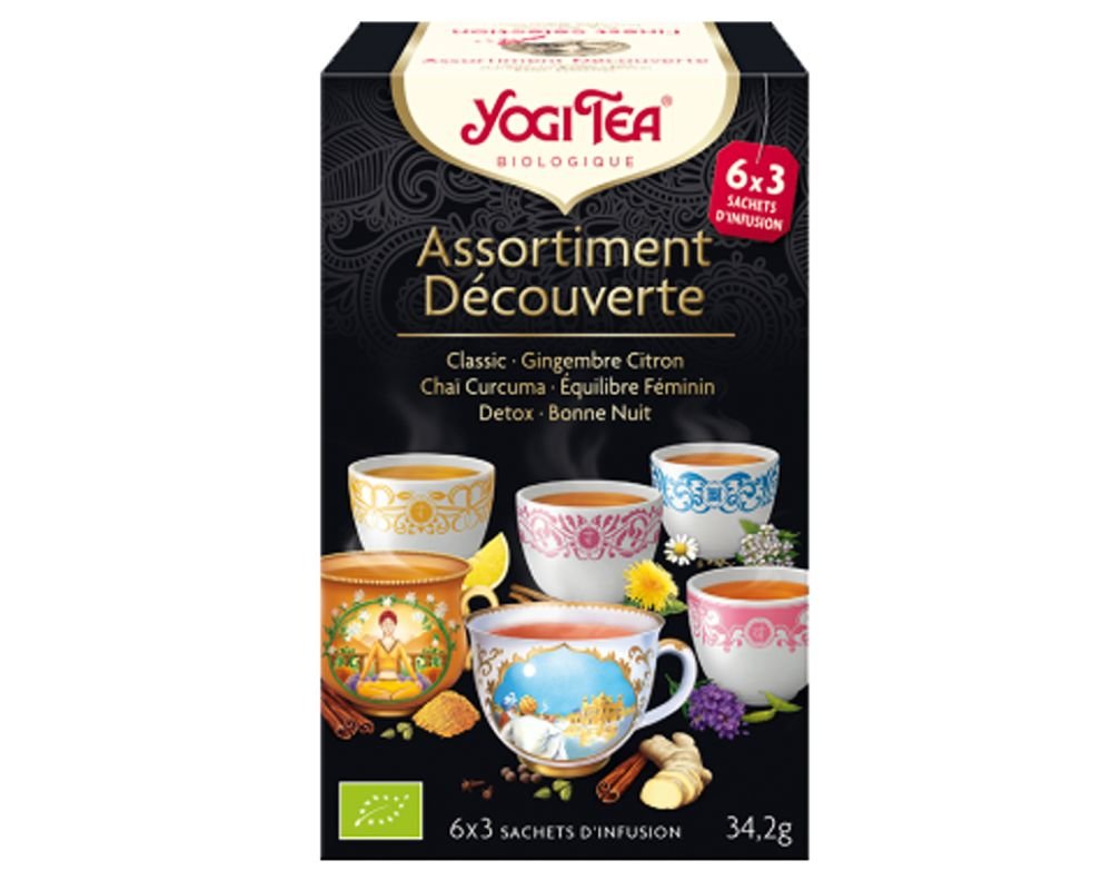Infusion Assortiment découverte - YOGI TEA