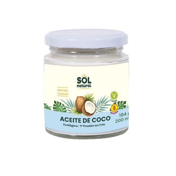 Huile de Coco Extra vierge bio - SOL NATURAL
