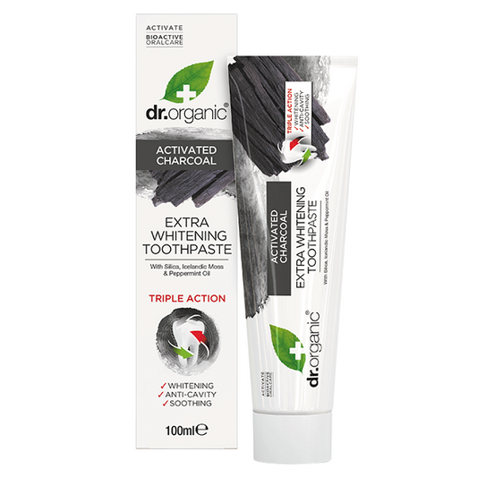 Dentifrice au charbon actif - Dr. Organic