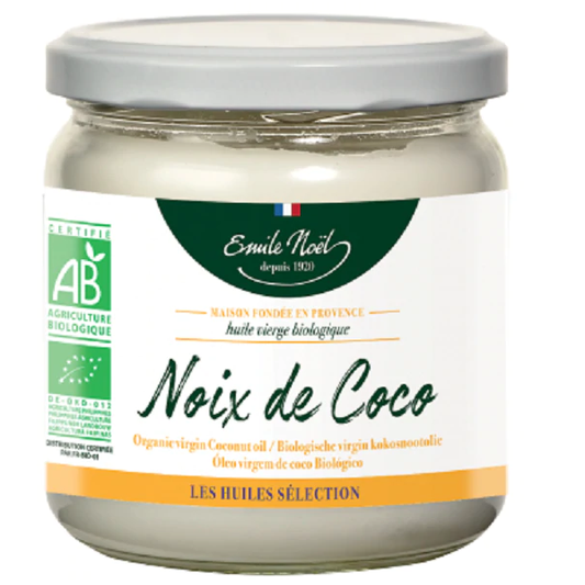 Huile De Noix De Coco Extra - 500g - Texture Beurre/cire - Produit Naturel Français - Neuf