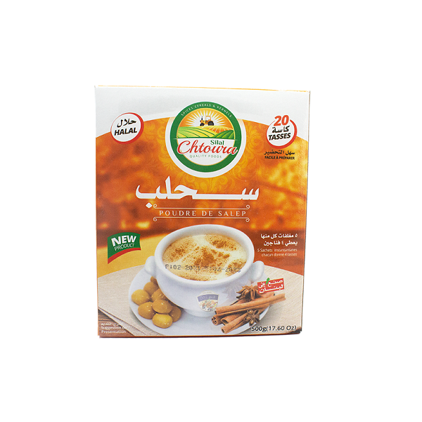Poudre de Salep ( Sahlab ) - بودرة السحلب