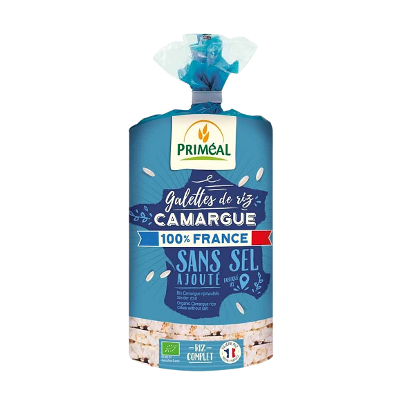 Galettes de Riz Camargue sans sel - Priméal Maroc vente en ligne epicerie Fine 