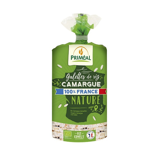 Galettes de riz de Camargue Nature 130g bio - Priméal