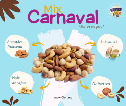 Mix Carnaval - Grillés au sel