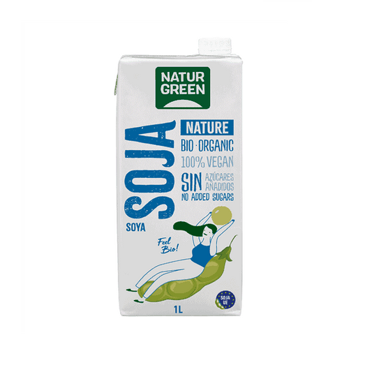 Lait de Soja Bio sans gluten 1L NaturGreen