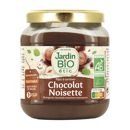 Pâte à Tartiner Chocolat et Noisette - Jardin Bio etic