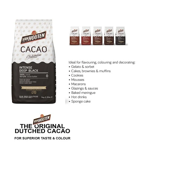 Cacao en Poudre Intense noir - Van Houten