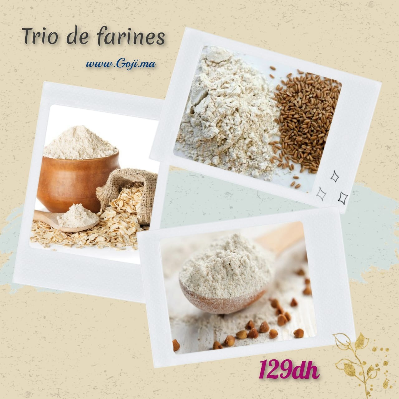 Trio de Farines