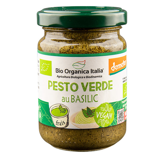 Pesto vert au basilic Vegan - Bio Organica Italia