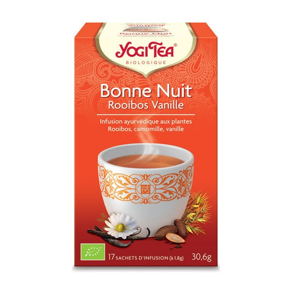 Infusion Bonne Nuit Rooibos Vanille - Yogi Tea