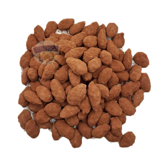 Amandes enrobées poudre de Cacao amer - لوز كاكاو مر